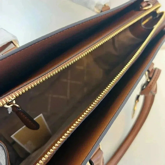 Michael kors purse & wallet Sheila Medium Satchel Brown - Picture 8 of 11